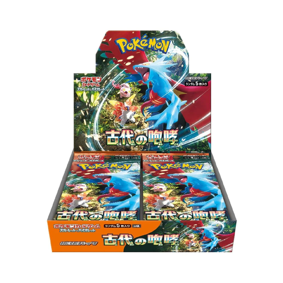 2023 SV4K Ancient Roar Japanese Booster Box & Case 2023 SV4K Ancient Roar Japanese Booster Box & Case