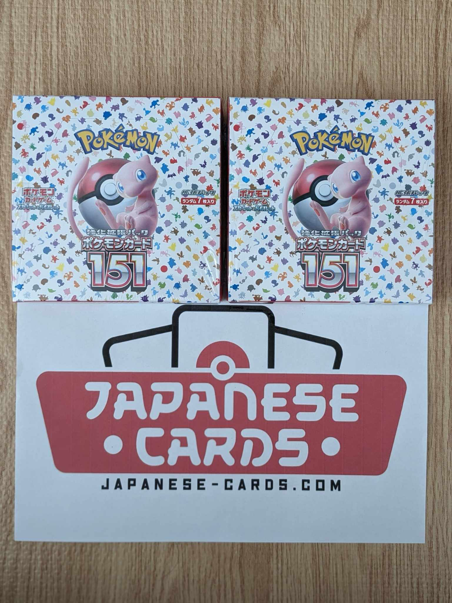 2023 SV2A Pokemon 151 Japanese Booster Box & Case