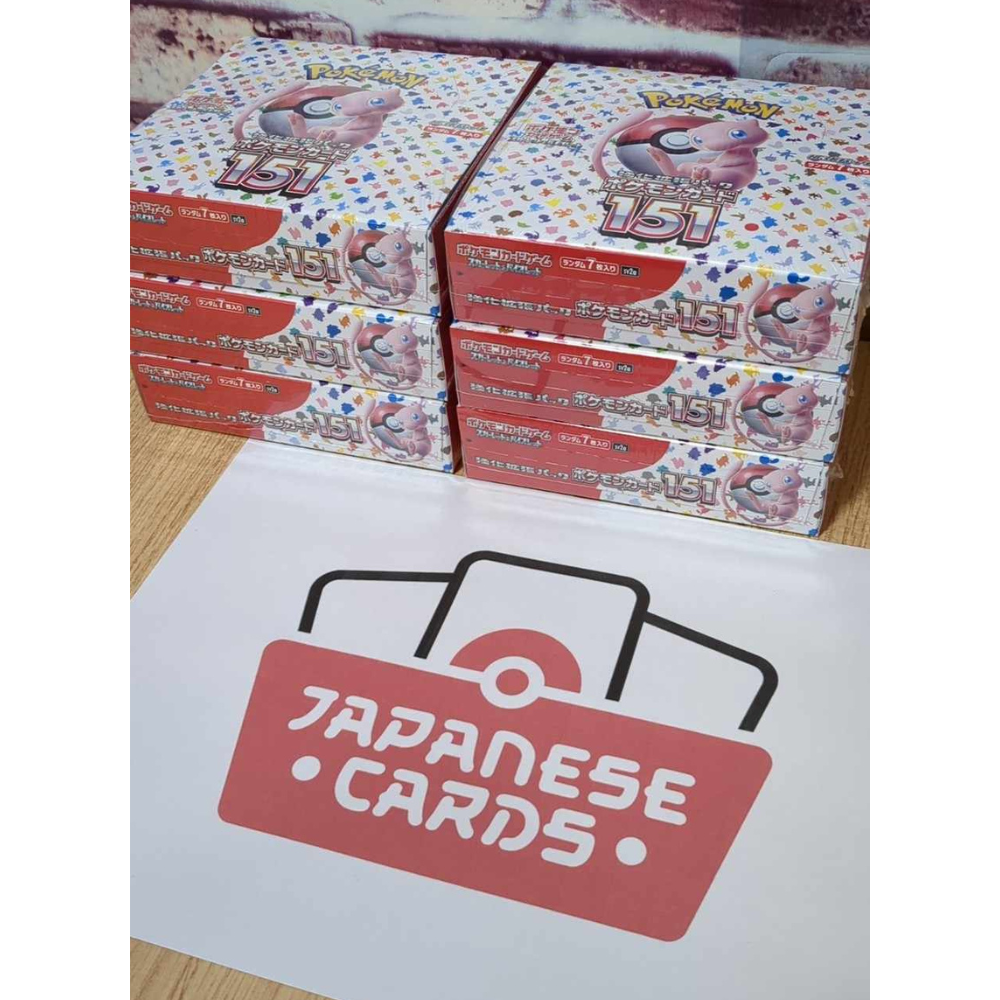 2023 SV2A Pokemon 151 Japanese Booster Box & Case