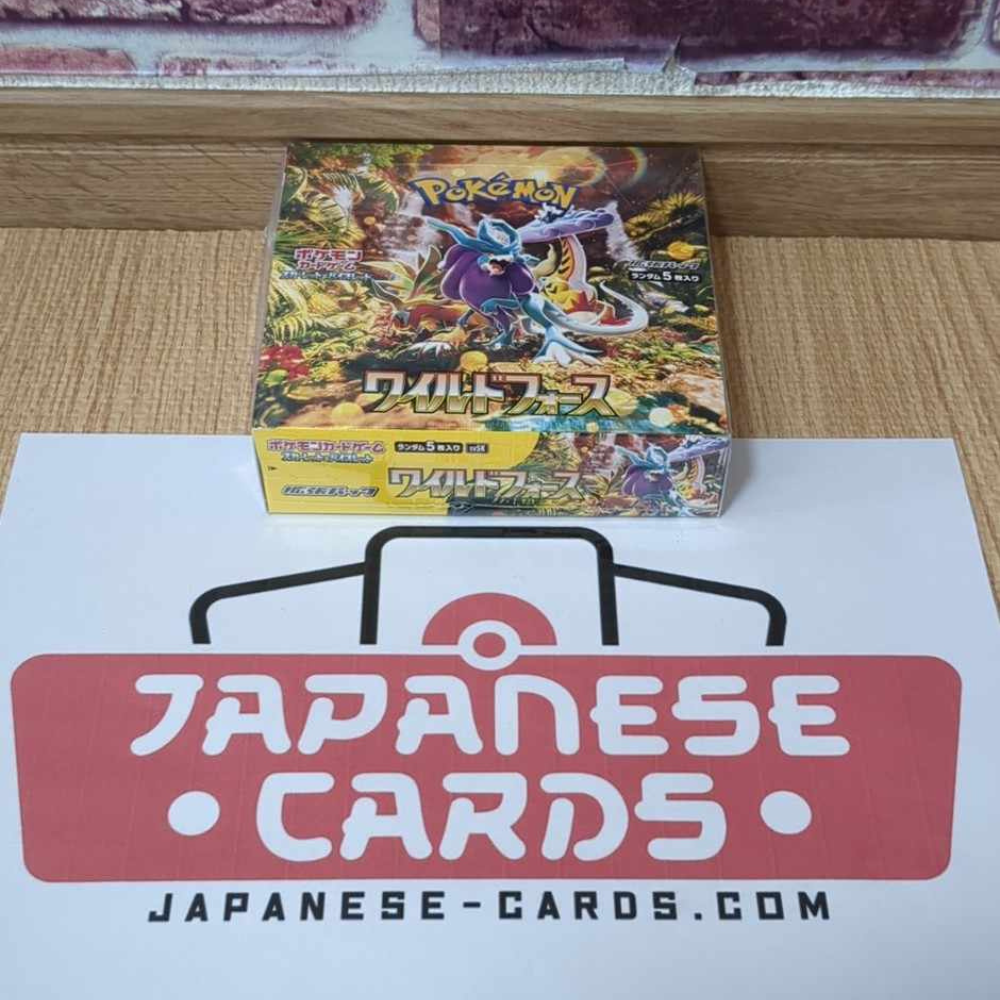 2024 SV5K Wild Force Japanese Booster Box & Case 2024 SV5K Wild Force Japanese Booster Box & Case