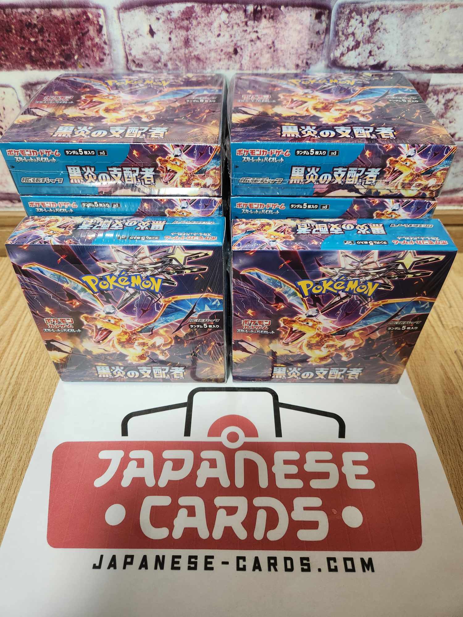 2023 SV3 Ruler of the Black Flame Japanese Booster Box & Case