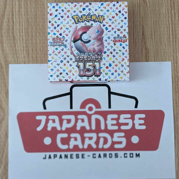 2023 SV2A Pokemon 151 Japanese Booster Box & Case