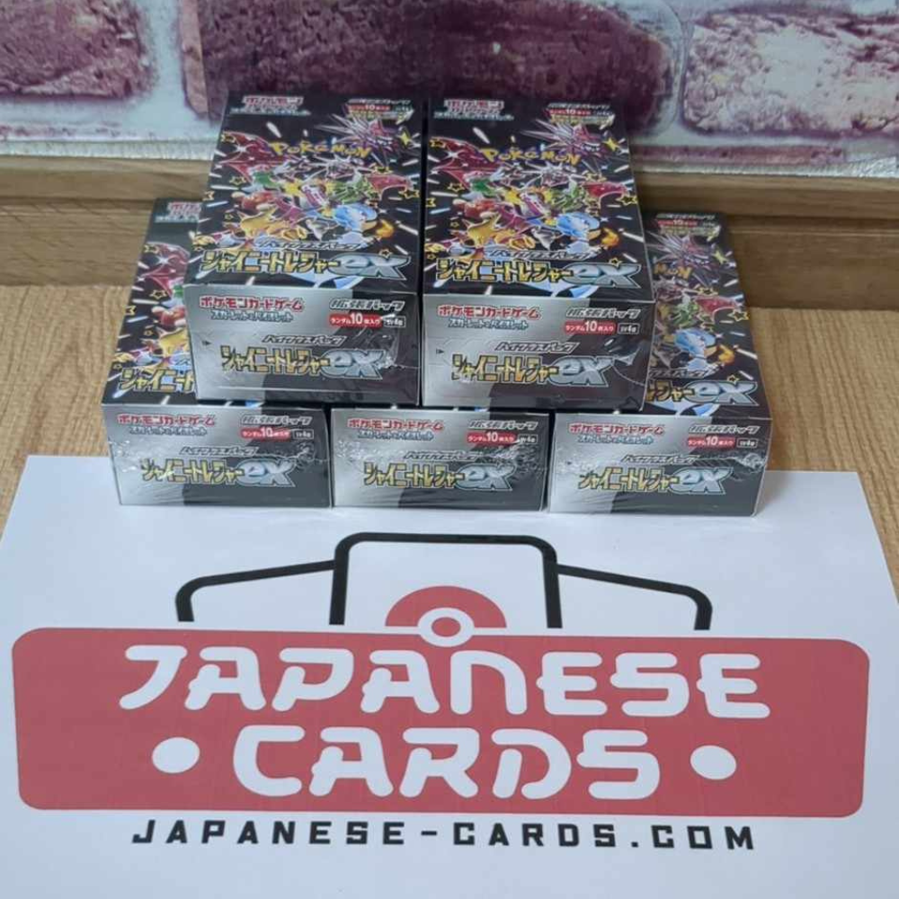 Pokmon Japanese Shiny Treasure EX Booster Box Sealed, Fresh From US Seller, Ships Fast! Pokemon Booster Box Pokmon Japanese Shiny Treasure EX Booster Box Sealed, Fresh From US Seller, Ships Fast! Pokemon Booster Box