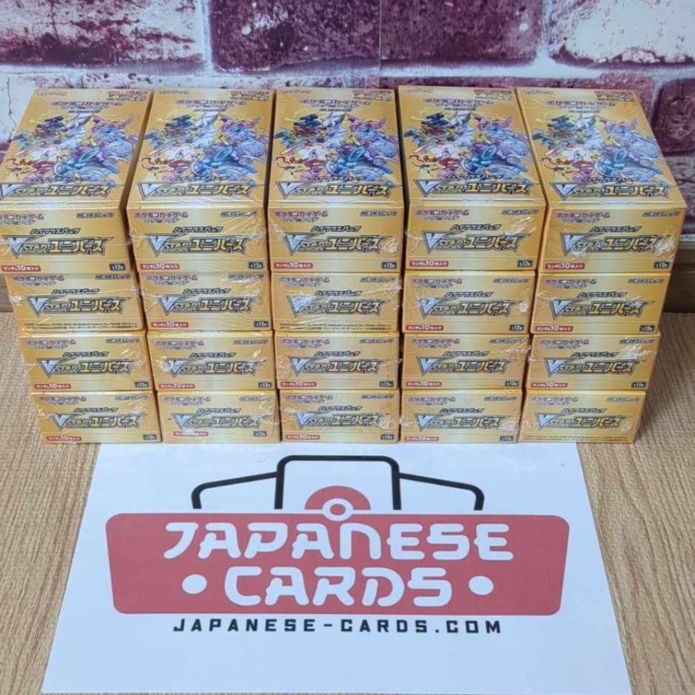 2022 S12A VSTAR Universe Japanese Booster Box & Case 2022 S12A VSTAR Universe Japanese Booster Box & Case