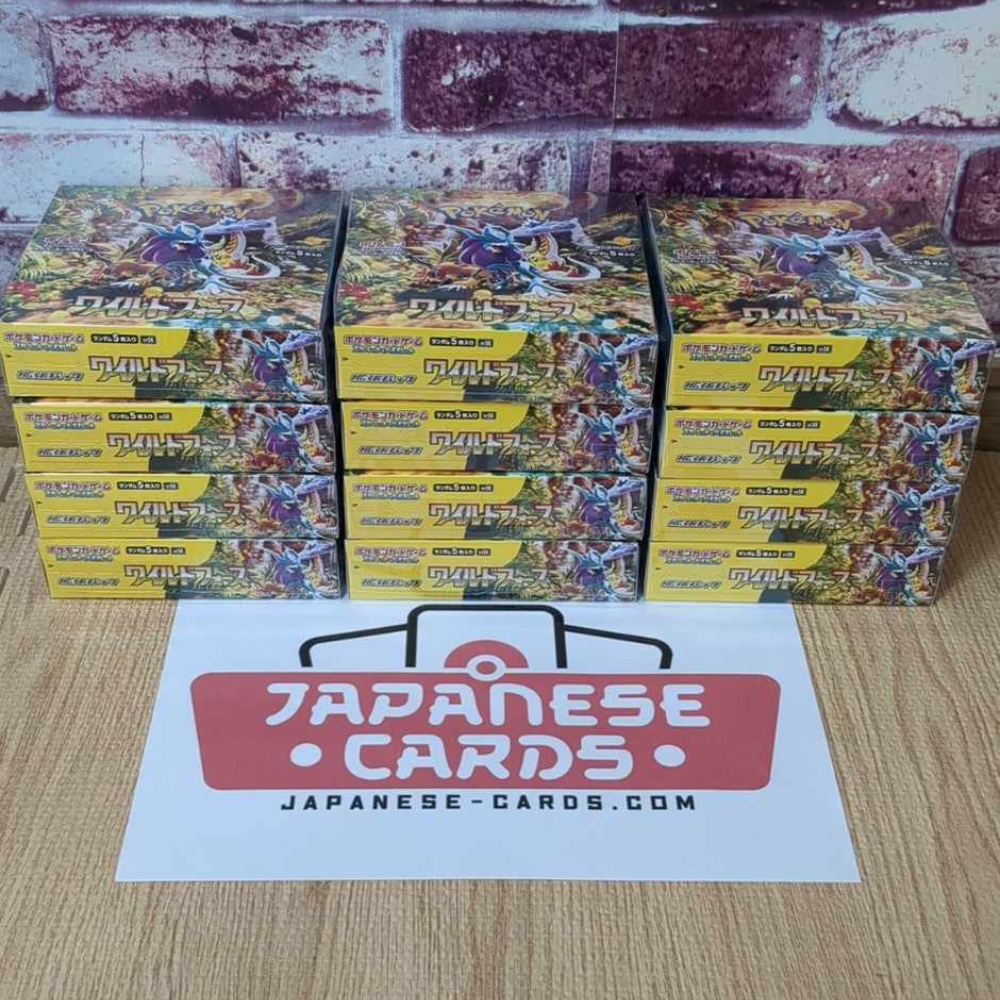 2024 SV5K Wild Force Japanese Booster Box & Case 2024 SV5K Wild Force Japanese Booster Box & Case