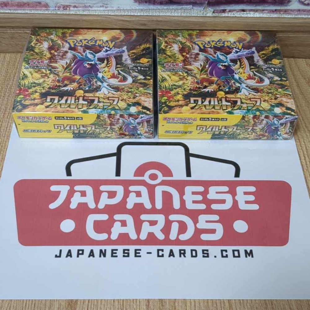2024 SV5K Wild Force Japanese Booster Box & Case 2024 SV5K Wild Force Japanese Booster Box & Case