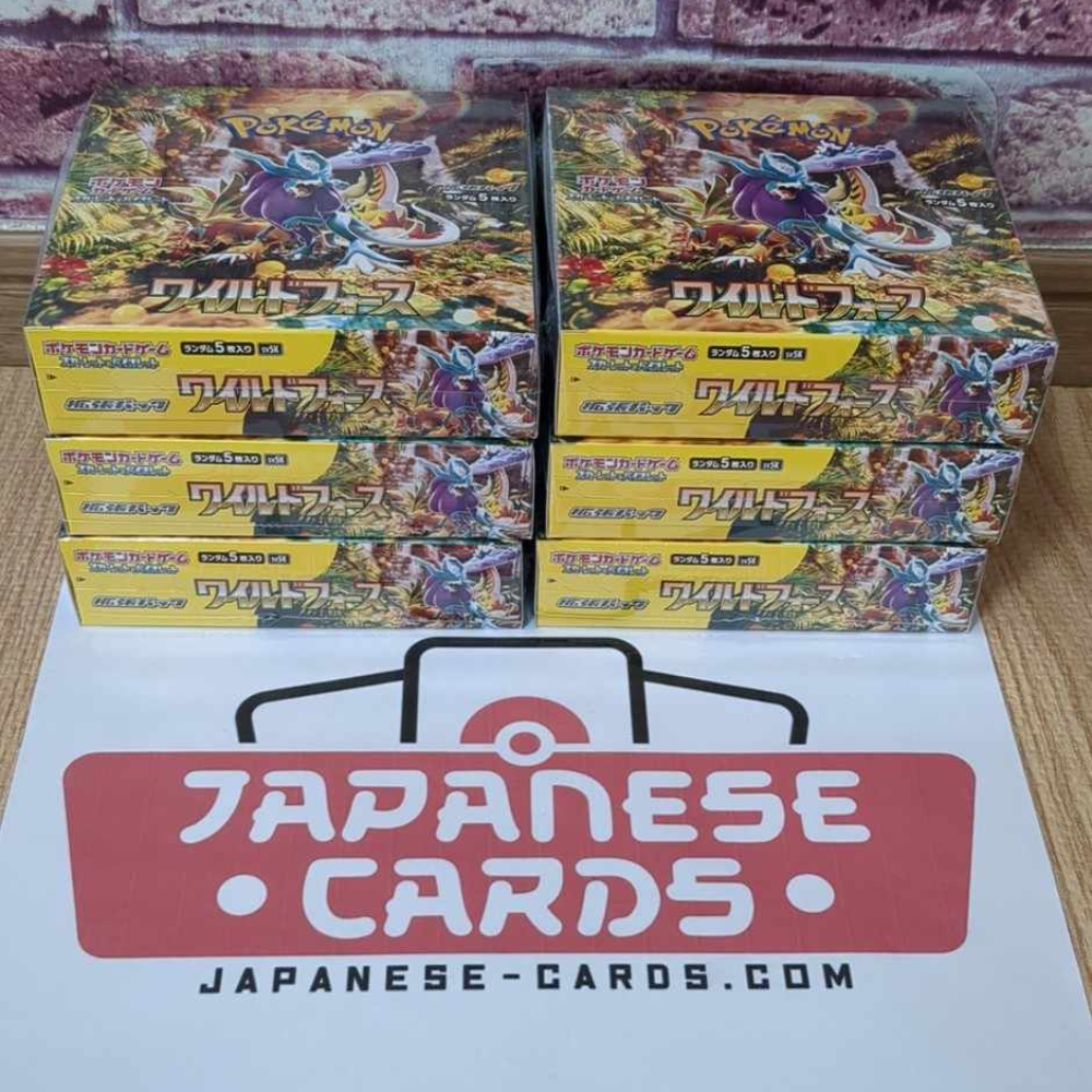 2024 SV5K Wild Force Japanese Booster Box & Case 2024 SV5K Wild Force Japanese Booster Box & Case
