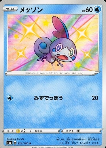 224/190 S Sobble Foil / メッソン - S4A