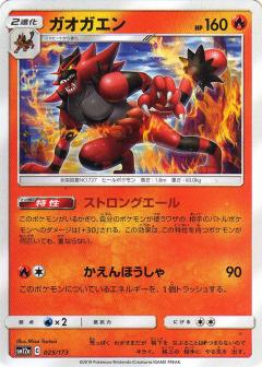 025/173 Incineroar / ガオガエン - SM12A