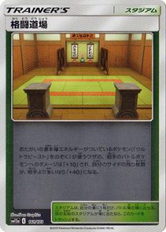 161/173 Martial Arts Dojo Mirror card / 格闘道場 - SM12A